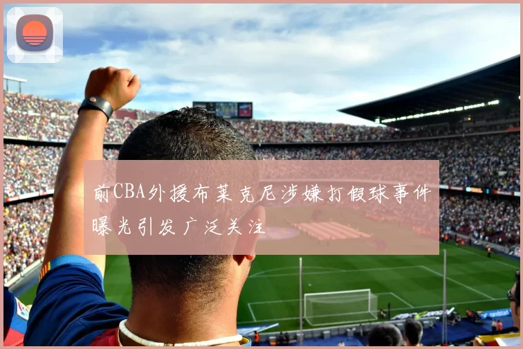 前CBA外援布莱克尼涉嫌打假球事件曝光引发广泛关注